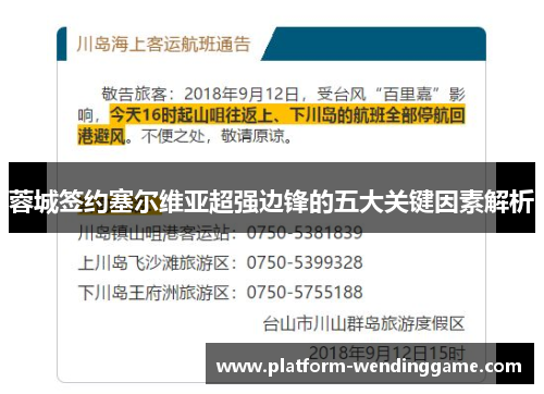 蓉城签约塞尔维亚超强边锋的五大关键因素解析