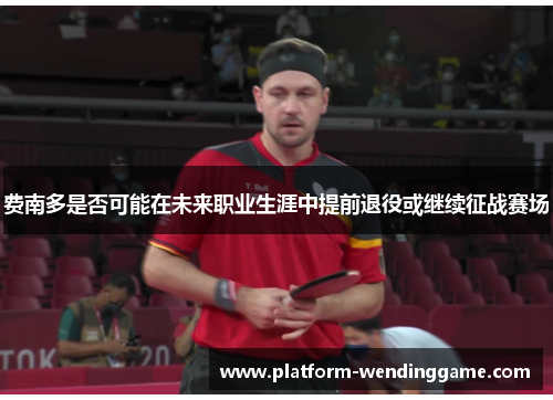 费南多是否可能在未来职业生涯中提前退役或继续征战赛场
