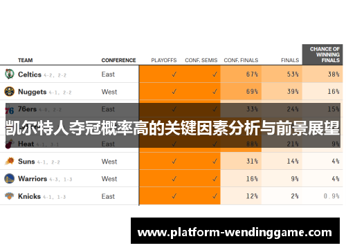 凯尔特人夺冠概率高的关键因素分析与前景展望